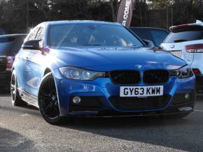 BMW 3 Series 2.0 318d M Sport 4dr Saloon Diesel Blue at Chilham Sports Cars Canterbury