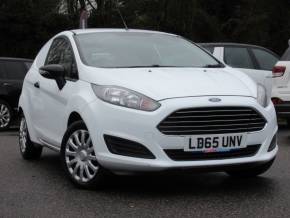 Ford Fiesta 1.5 TDCi Van Commercial Diesel White at Chilham Sports Cars Canterbury