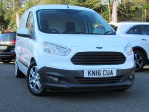 Ford Transit Courier 1.6 TDCi Trend Van Panel Van Diesel White at Chilham Sports Cars Canterbury