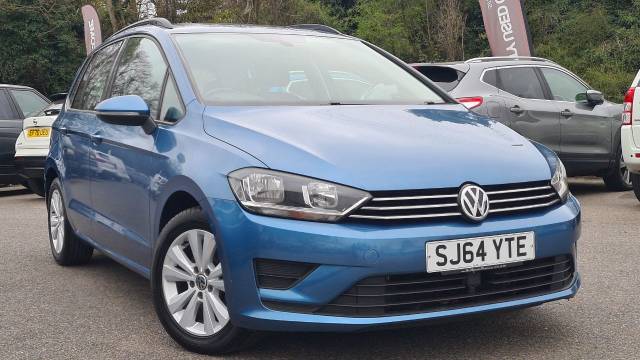 Volkswagen Golf Sv 1.6 TDI 110 SE 5dr MPV Diesel Blue