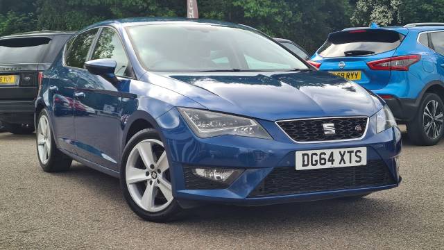 SEAT Leon 2.0 TDI 184 FR 5dr [Technology Pack] Hatchback Diesel Blue