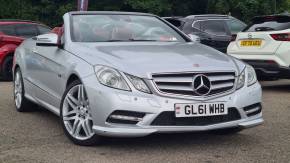 MERCEDES-BENZ E CLASS 2012 (61) at Chilham Sports Cars Canterbury