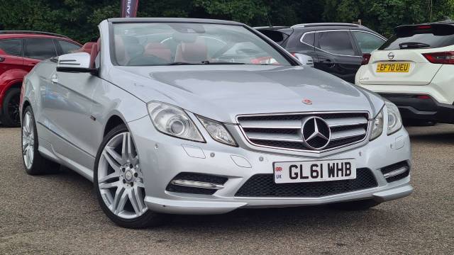 Mercedes-Benz E Class 2.1 E250 CDI BEFF Sport Edition 125 2dr Tip Auto Convertible Diesel Silver