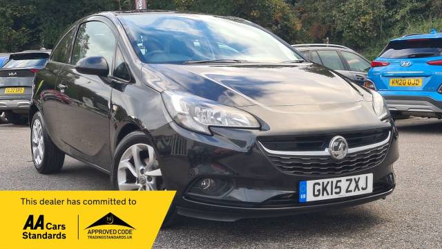 Vauxhall Corsa 1.2 Excite 3dr [AC] Hatchback Petrol Black