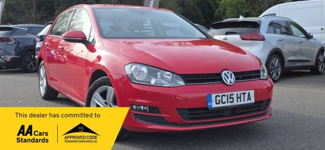 Volkswagen Golf 1.4 TSI Match 5dr Hatchback Petrol Red