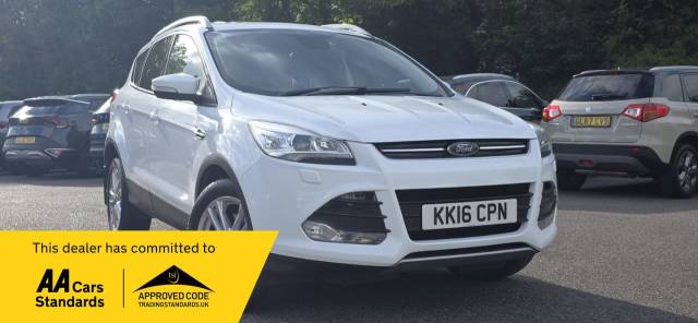 Ford Kuga 2.0 TDCi 150 Titanium X 5dr 2WD Hatchback Diesel White