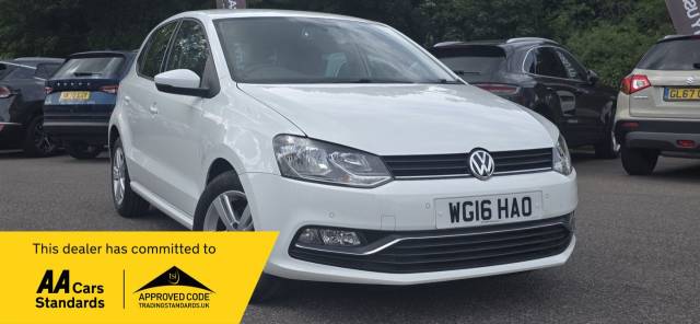 Volkswagen Polo 1.2 Match Hatchback Petrol White