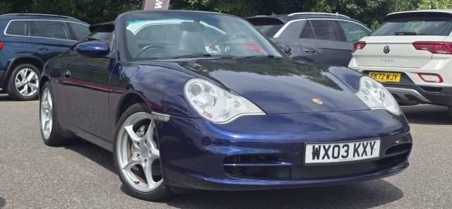Porsche 911 3.6 2dr Convertible Petrol Blue