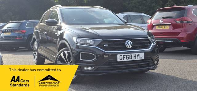 Volkswagen T-Roc 1.5 TSI EVO R-Line 5dr DSG Hatchback Petrol Black