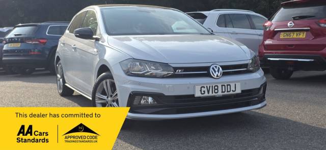Volkswagen Polo 1.0 TSI 115 R-Line 5dr Hatchback Petrol Silver