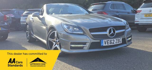 Mercedes-Benz SLK 2.1 SLK 250 CDI BlueEFFICIENCY AMG Sport 2dr Tip Auto Convertible Diesel Silver