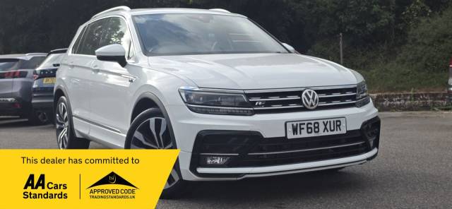 Volkswagen Tiguan 2.0 TDi 150 R-Line 5dr DSG Estate Diesel White