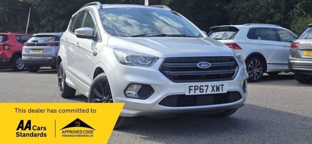 Ford Kuga 2.0 TDCi 180 ST-Line X 5dr Hatchback Diesel Silver