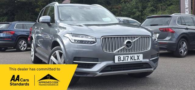 Volvo XC90 2.0 T8 Hybrid Inscription 5dr Geartronic Estate Petrol / Electric Hybrid Grey