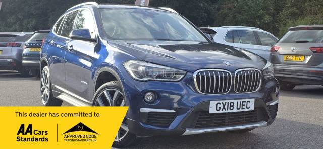 BMW X1 2.0 xDrive 20d xLine 5dr Step Auto Estate Diesel Blue