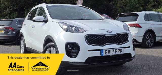 Kia Sportage 1.6 GDi ISG 2 5dr Estate Petrol White