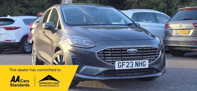 Ford Fiesta 1.0 EcoBoost Hbd mHEV 125 Titanium X 5dr Hatchback Petrol Grey